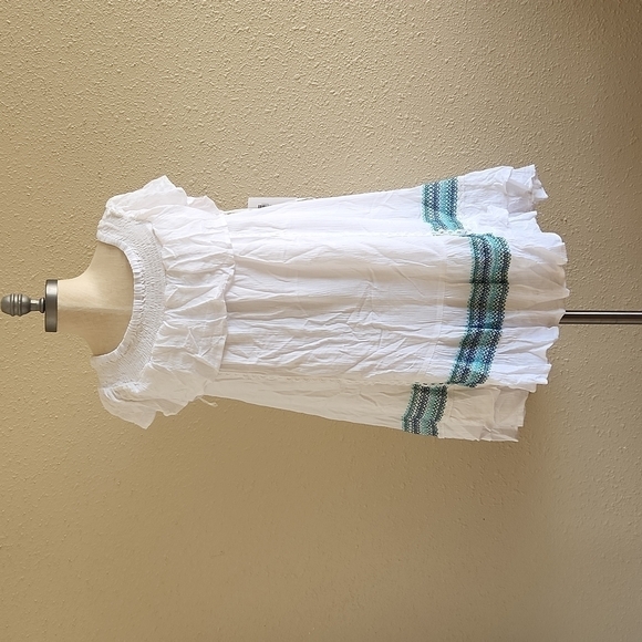 boho White Dress - Picture 2 of 6